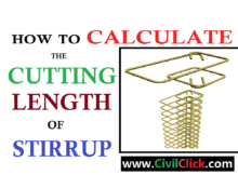 HOW TO CALCULATE THE CUTTING LENGTH OF RECTANGULAR STIRRUP 2
