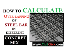 OVERLAPPING OF STEEL BARS IN DIFFERENT CONCRETE MIX 5
