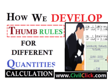 HOW WE DEVELOP THUMB RULE FOR DIFFERENT ESTIMATION OF THE BUILDINGS 4
