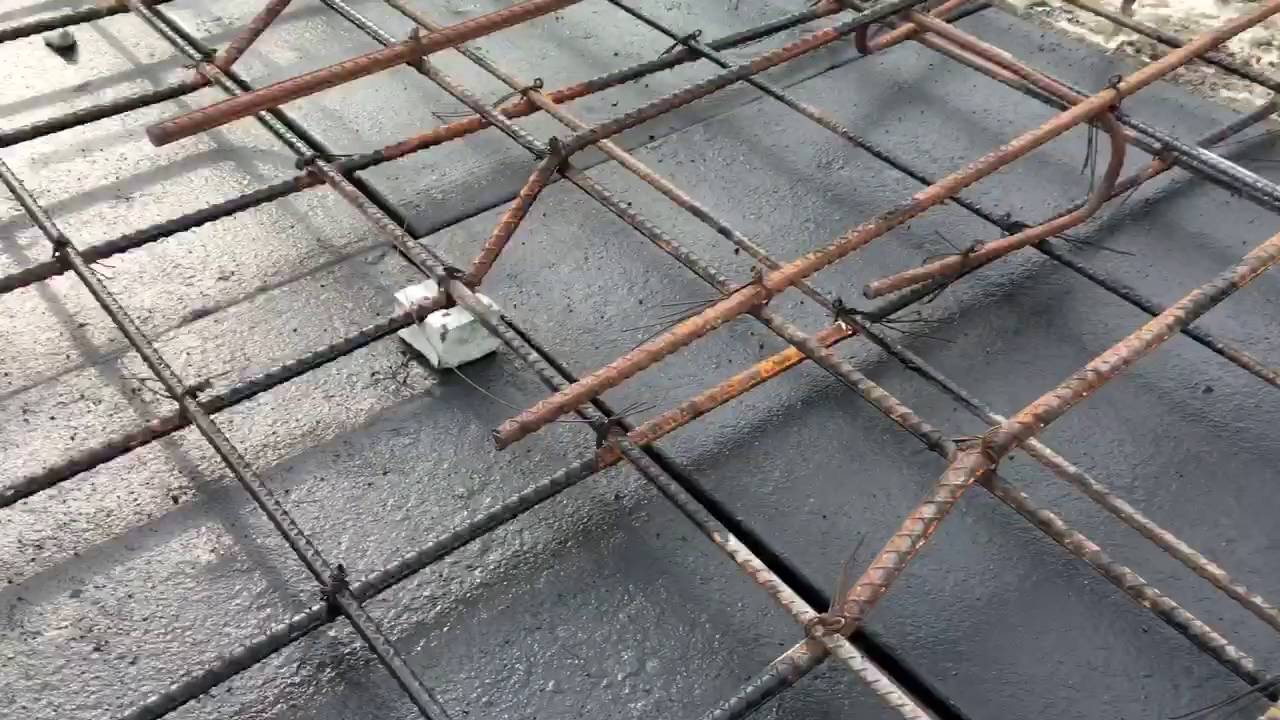 Quantity of Steel in Two way slab (BBS) in 2 Steps