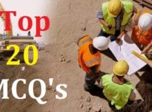 Top 20 Civil engineering Mcqs and Answers 16