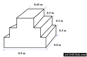 volume of rectangular prism with base and height
